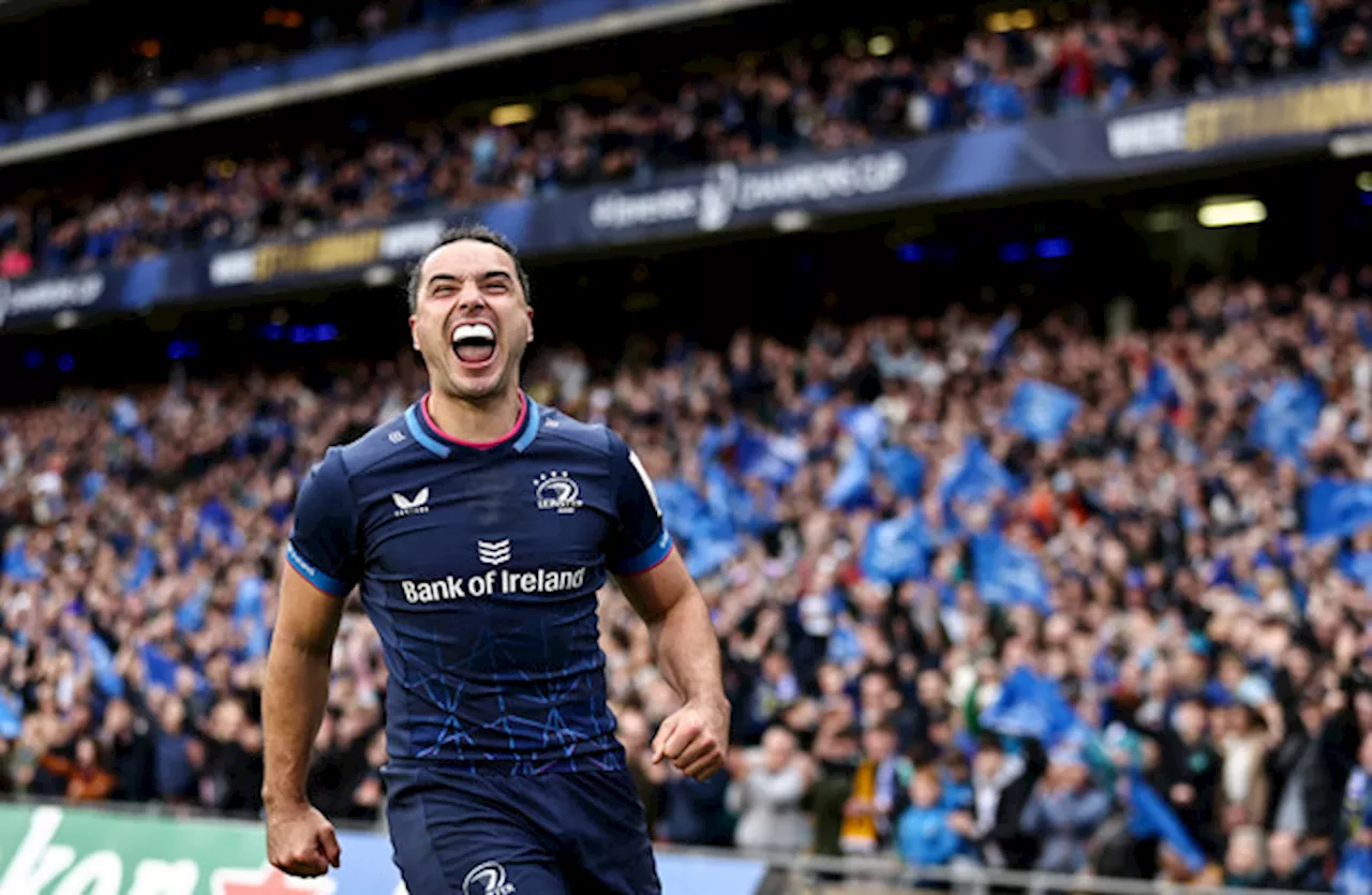 Lowe hat-trick sees Leinster survive late Northampton surge at Croke Park