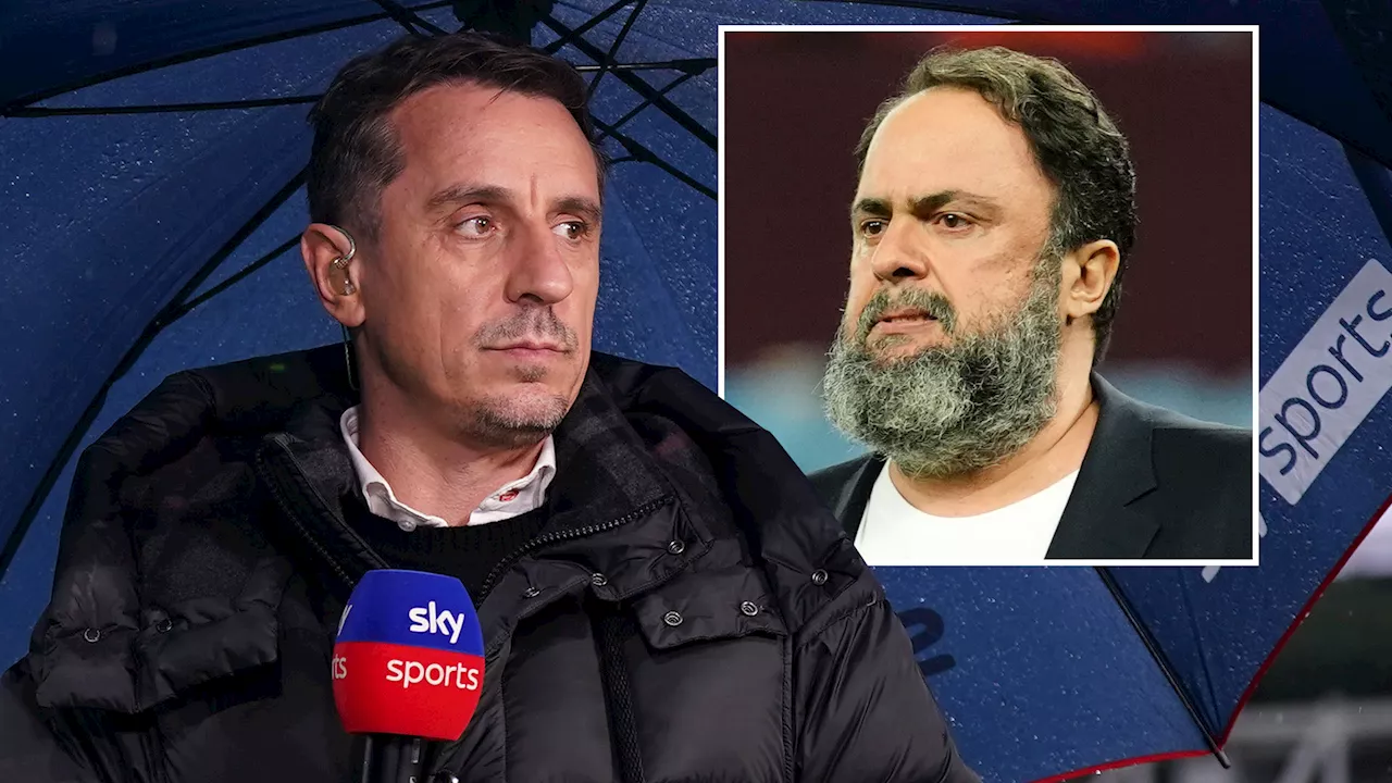 Nottingham Forest SUE Sky Sports over Gary Neville’s ‘mafia gang’ comments in now-deleted post ...