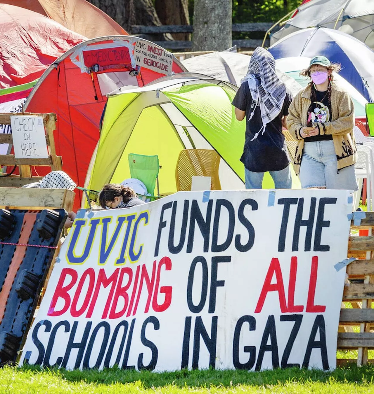 Comment: Faculty for Palestine supports UVic encampment