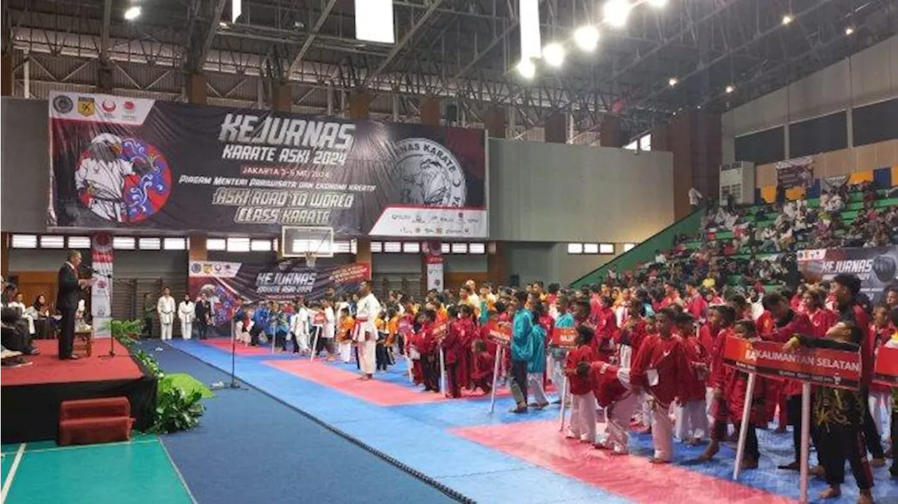 750 Karateka Ikut Kejurnas ASKI 2024: Empat Terbaik Dikirim Ke Kejuaraan Dunia Karate Jepang