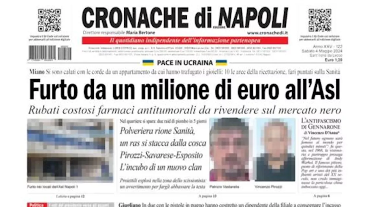 Cronache di Napoli: 'Un anno fa la notte di Udine: Napoli, ora c'è da ricostruire'