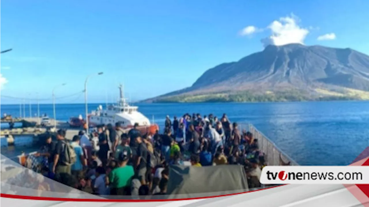 Isu Pulau Tagulandang Tenggelam Akibat Erupsi Gunung Ruang, Badan Geologi Ungkap Fakta Sebenarnya