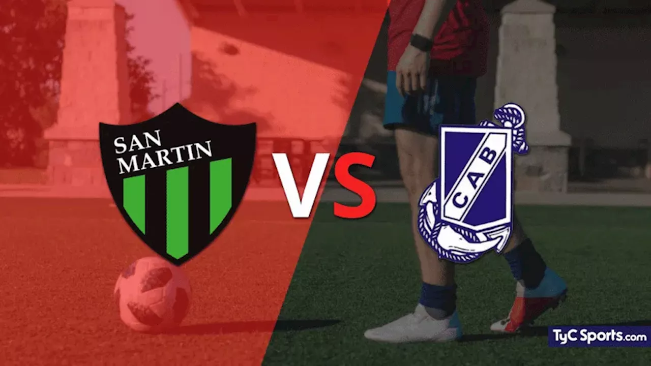 San Martín (SJ) vs. G. Brown (Madryn) en vivo: cómo verlo, horario y TV