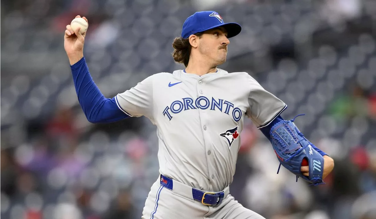 Kevin Gausman tosses 5 1/3 scoreless innings, Kevin Kiermaier homers, Blue Jays beat Nationals 6-3