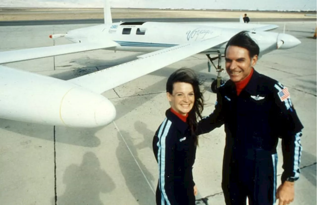 Dick Rutan, who set an aviation milestone when he flew nonstop around the world, is dead at 85