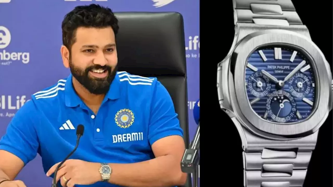 Rohit Sharma Watch: ಹಿಟ್‌ಮ್ಯಾನ್‌ ರೋಹಿತ್‌ ಶರ್ಮಾ ಧರಿಸಿರುವ ಈ ವಾಚ್‌ ಬೆಲೆ ಎಷ್ಟು ಗೊತ್ತಾ? ಬಂಗಲೆಯನ್ನೇ ಖರೀದಿಸಬಹುದು!!