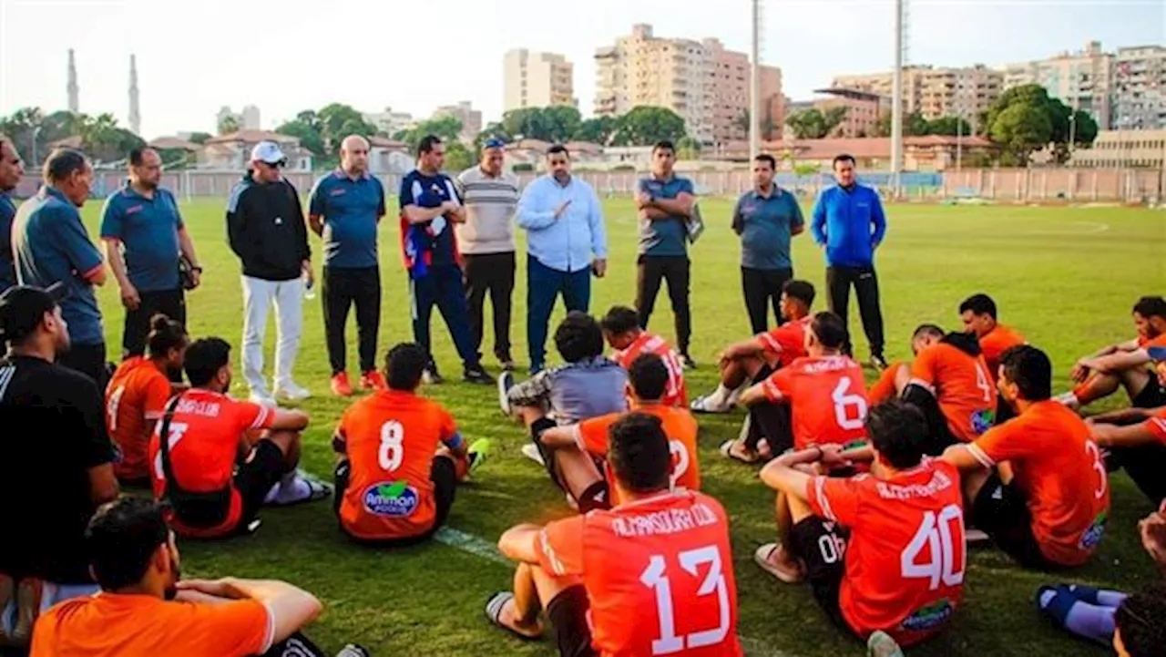 المنصورة يستعد لمواجهة سبورتنج فى المباراة الفاصلة لحسم الصعود للدوري الممتاز