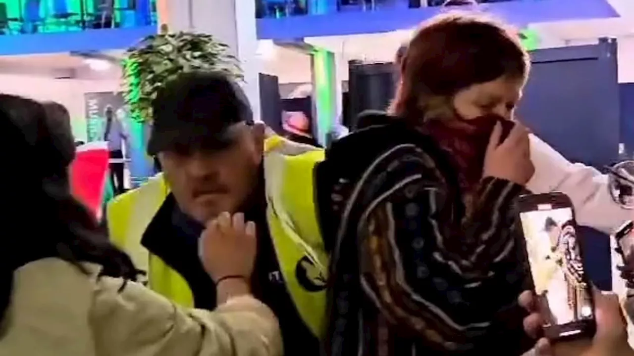 Violence breaks out at Leeds University as pro-Palestine student protesters clash with security...