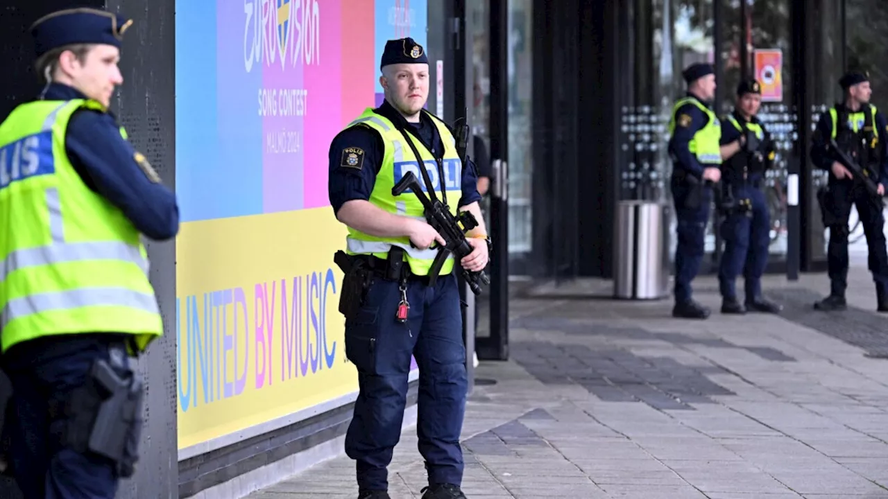 Svensk politi sweeper barnevogne og laver vejspærringer forud for Eurovision