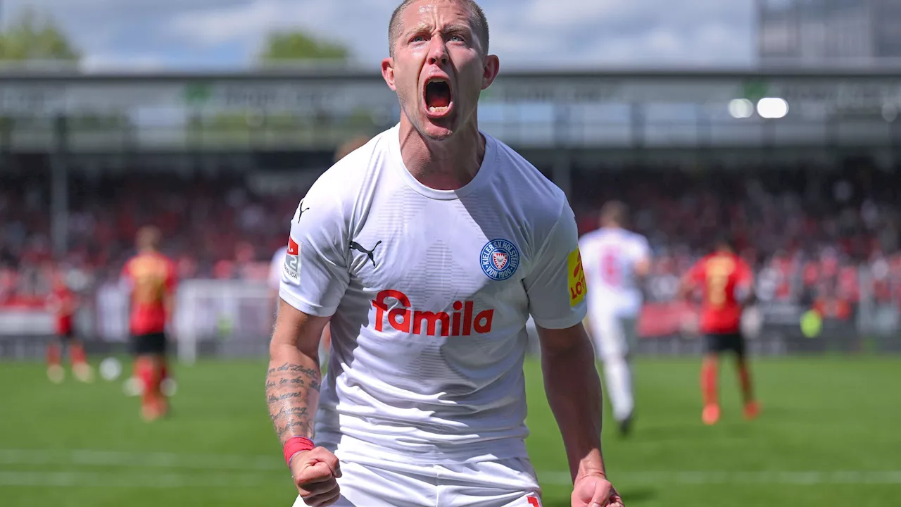 Holstein Kiel nutzt St.-Pauli-Pleite für Rückkehr an die Tabellenspitze - Störche vor Aufstieg in Bundesliga