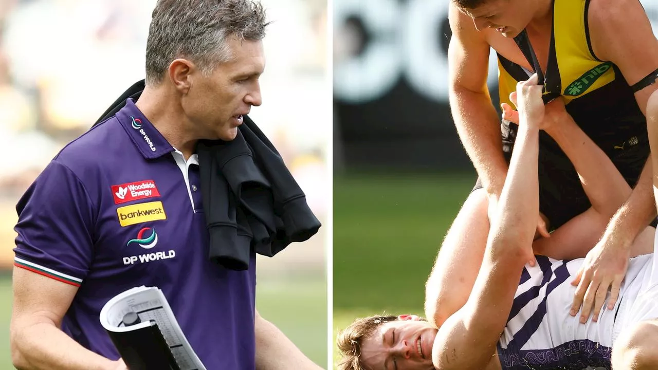 ‘Manhandled’: Dockers urge AFL probe in claim young star has been mistreated ’all year’