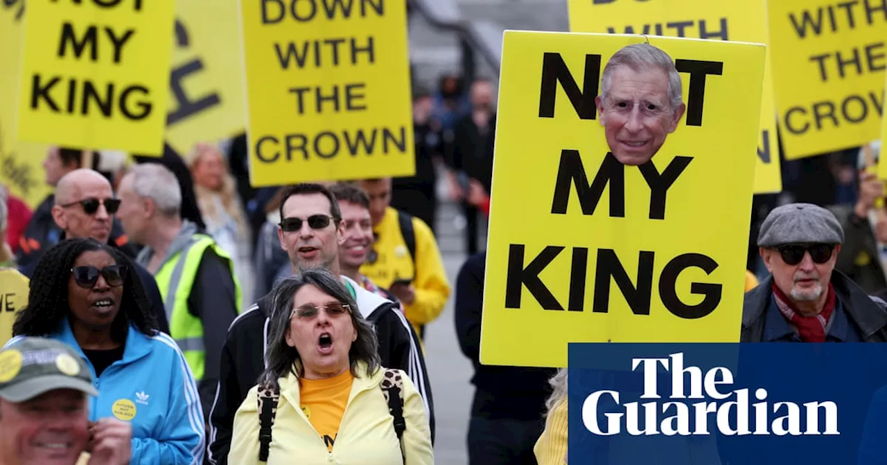 Anti-monarchy group holds rally in London ahead of anniversary of king’s coronation