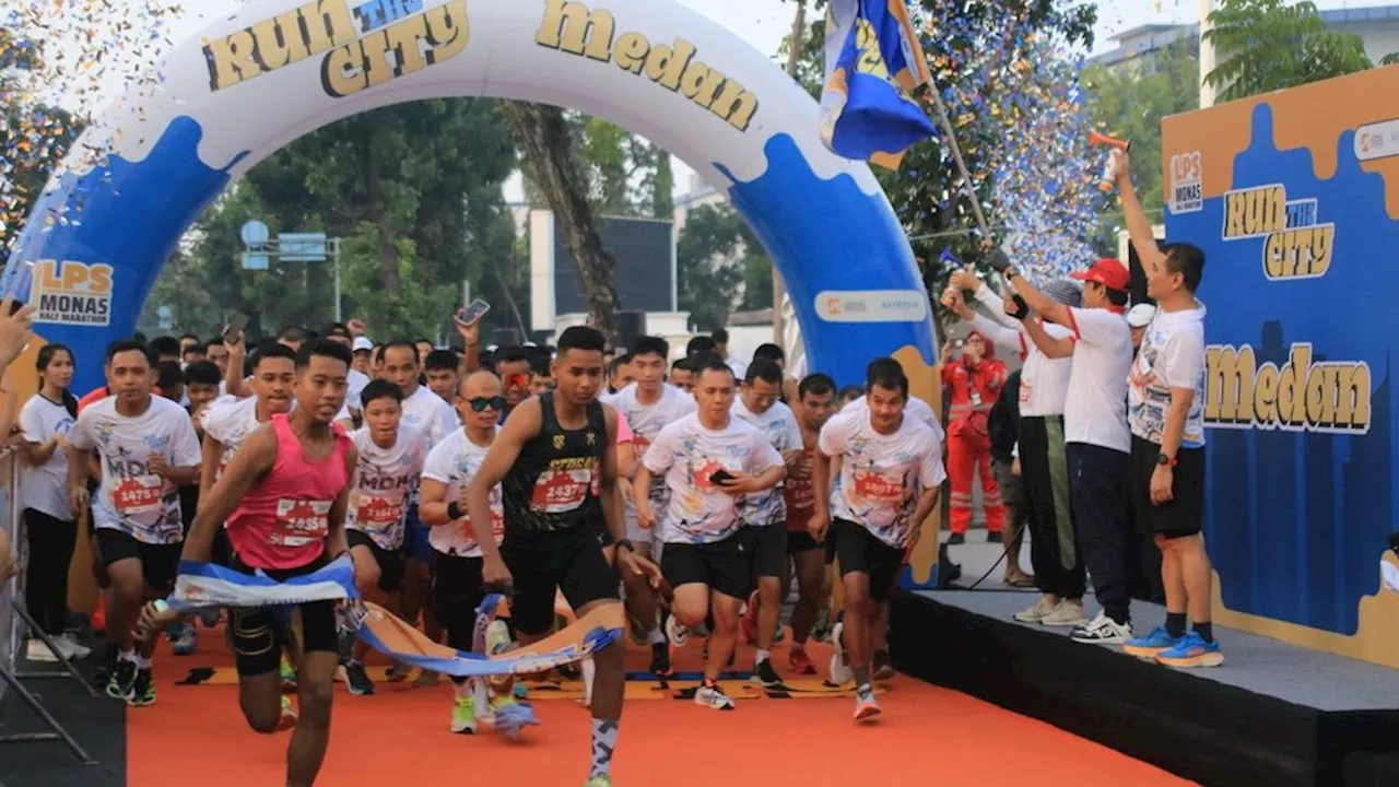 LPS Half Marathon Spreads Running Enthusiasm at Run the City Medan