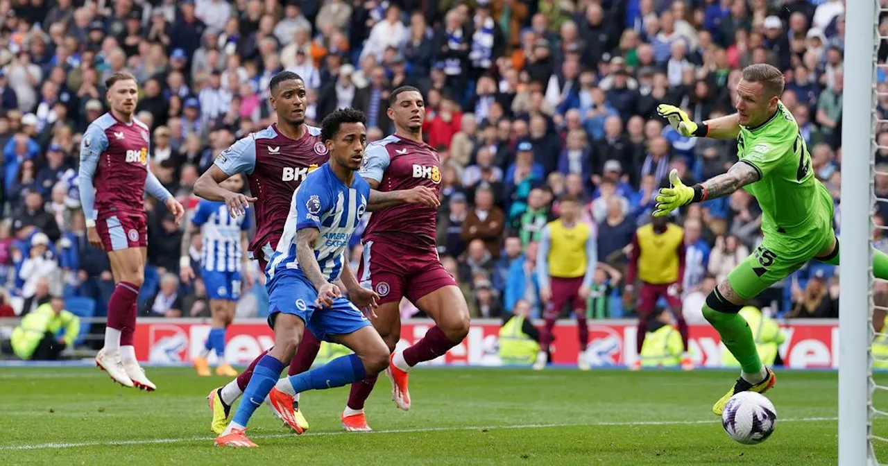 Joao Pedro nets late winner as Brighton hit Aston Villa’s Champions League hopes