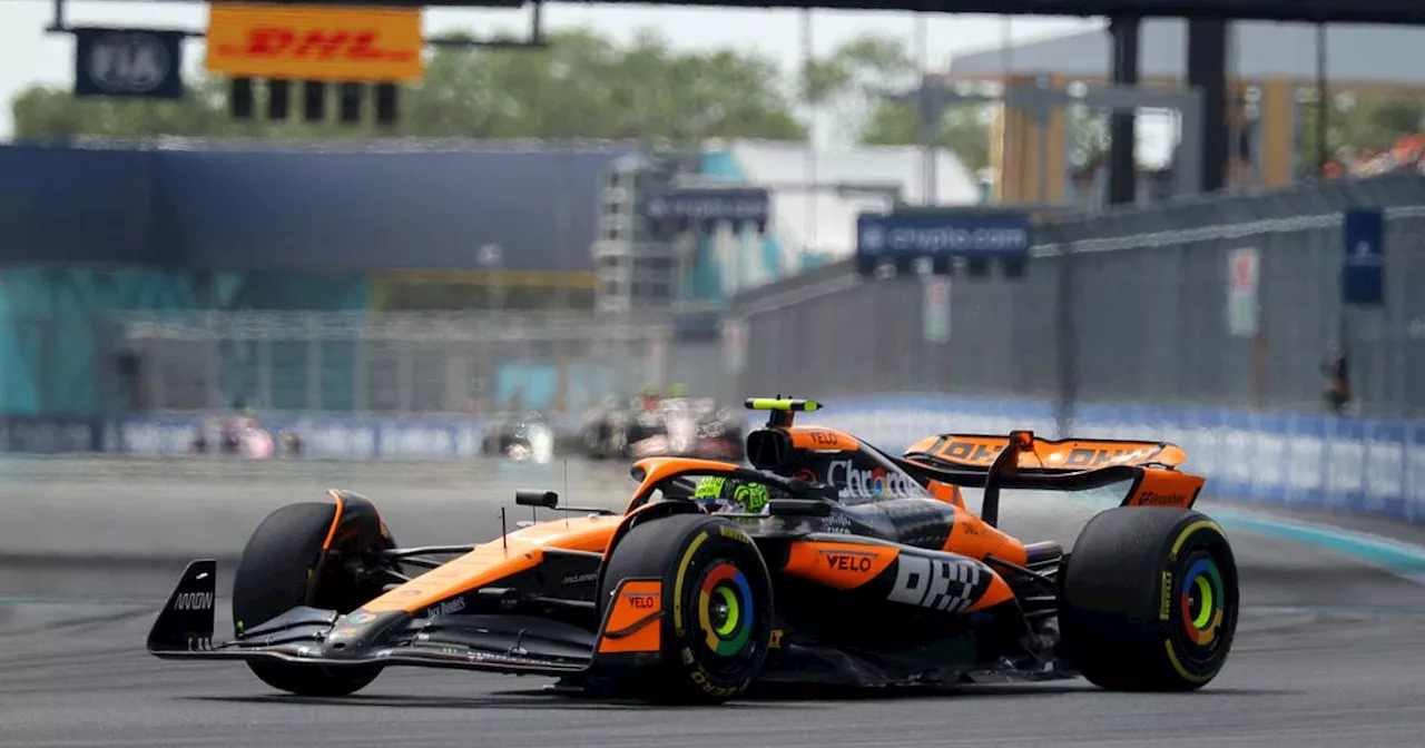 Formule 1 : Norris remporte sa première course devant Verstappen et Leclerc lors du GP de Miami