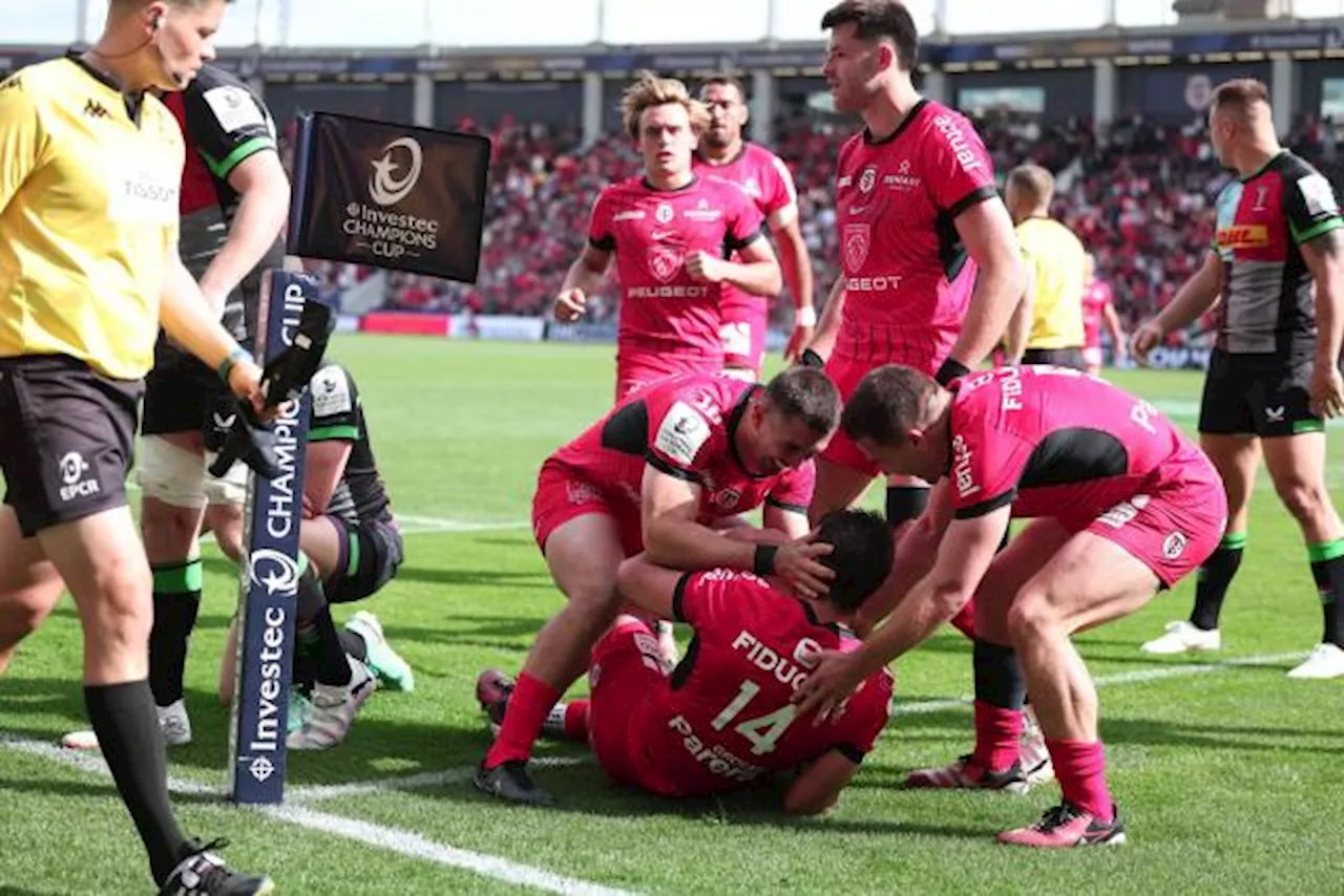 Toulouse en finale de la Coupe des champions après son succès contre les Harlequins