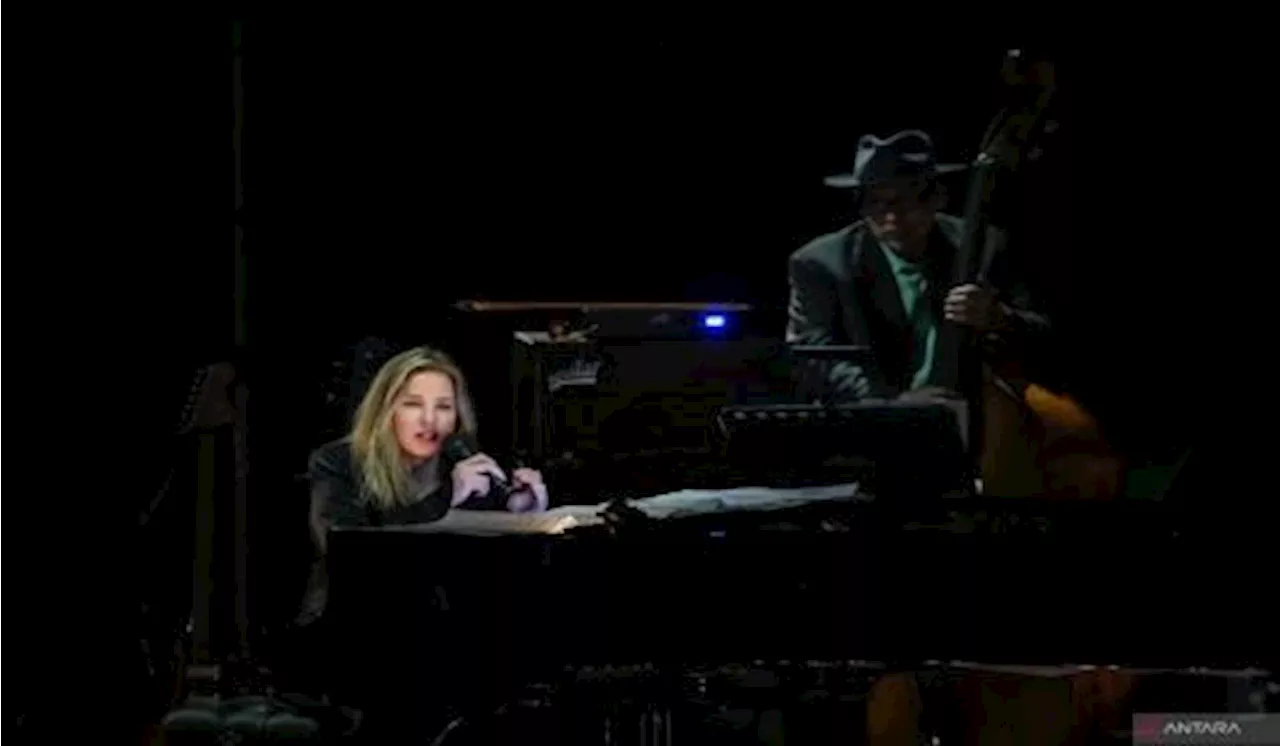 Manggung di Jakarta, Diana Krall Bawahkan Lagu-Lagu dari Penyanyi Jazz Legendaris