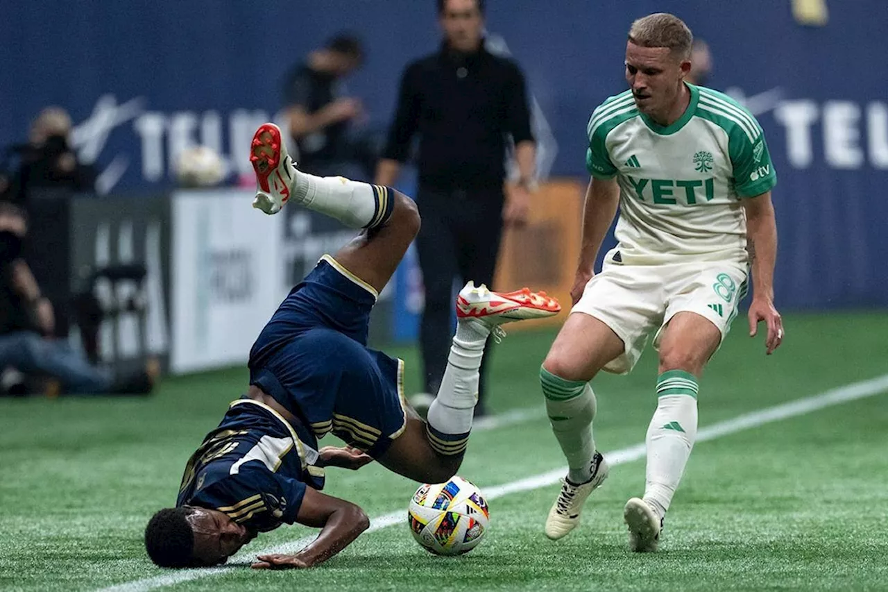 Whitecaps play to scoreless draw against Austin FC in 50th anniversary match