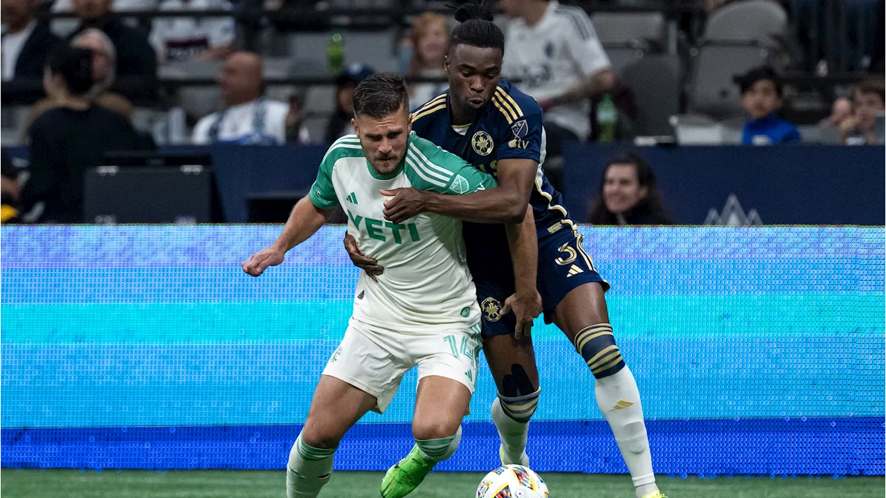 Whitecaps play to scoreless draw against Austin FC in 50th anniversary match