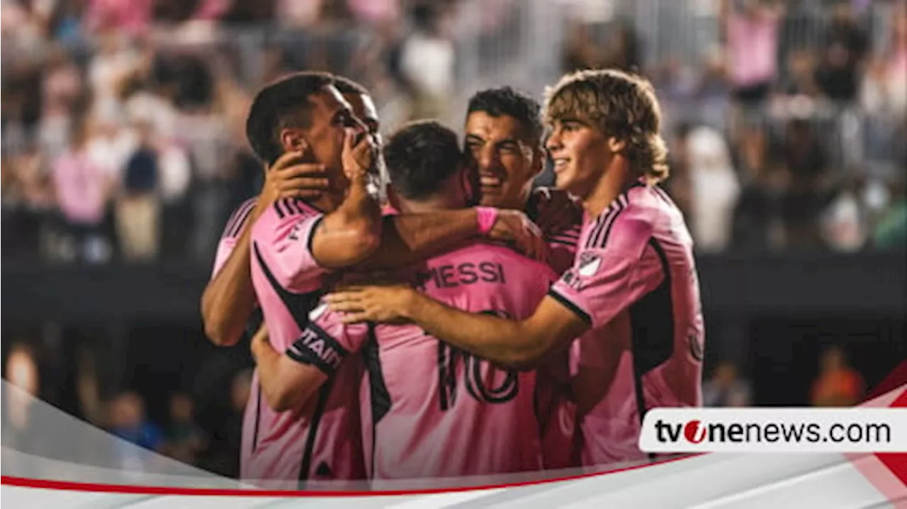 Lionel Messi X Luis Suarez Ngamuk, Inter Miami Bobol Gawang NY Red Bulls Enam Gol