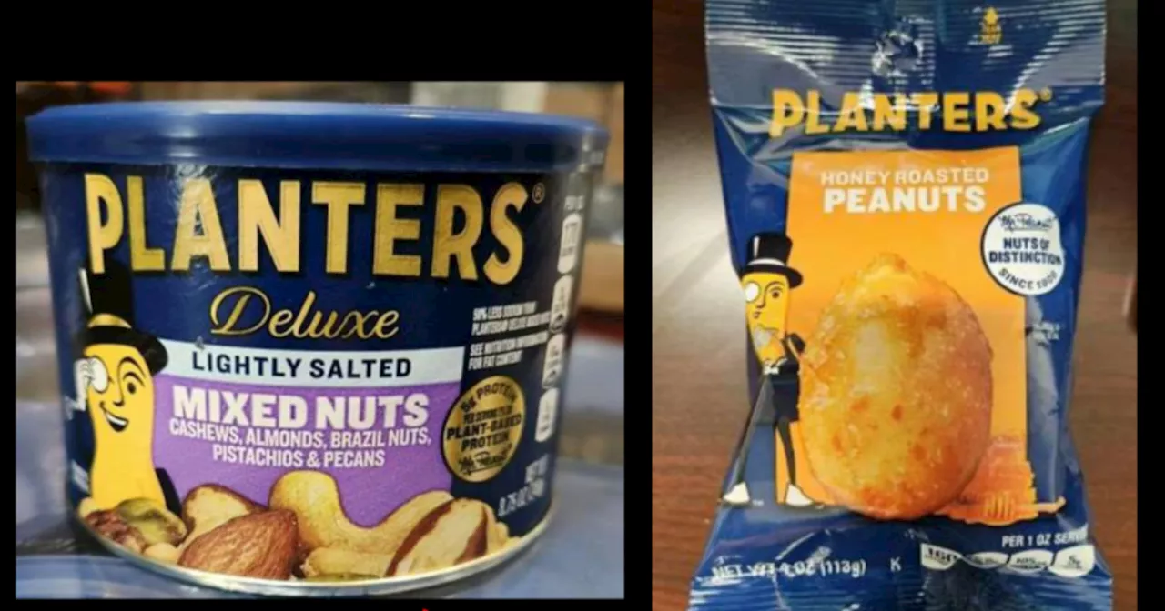 Planters nuts sold at Publix, Dollar Tree recalled due to potential listeria contamination