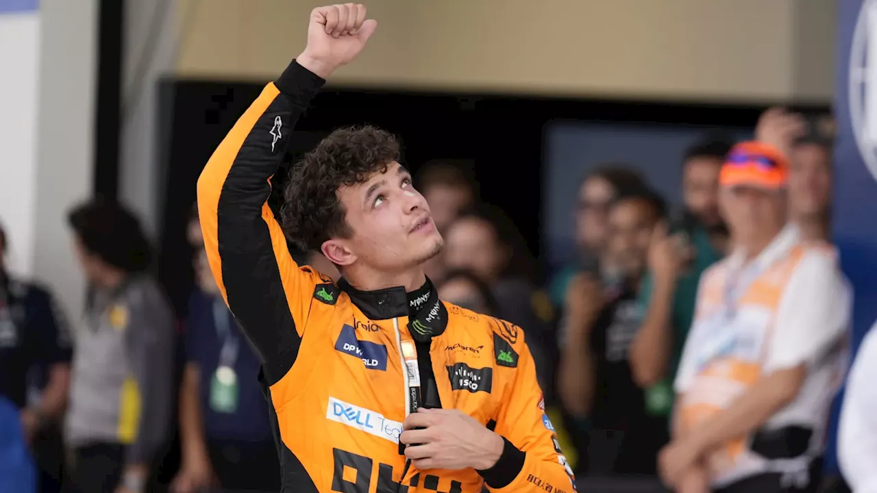 La dedicatoria más especial de Lando Norris tras ganar el GP de Miami: 'Esta va para la abuela...'