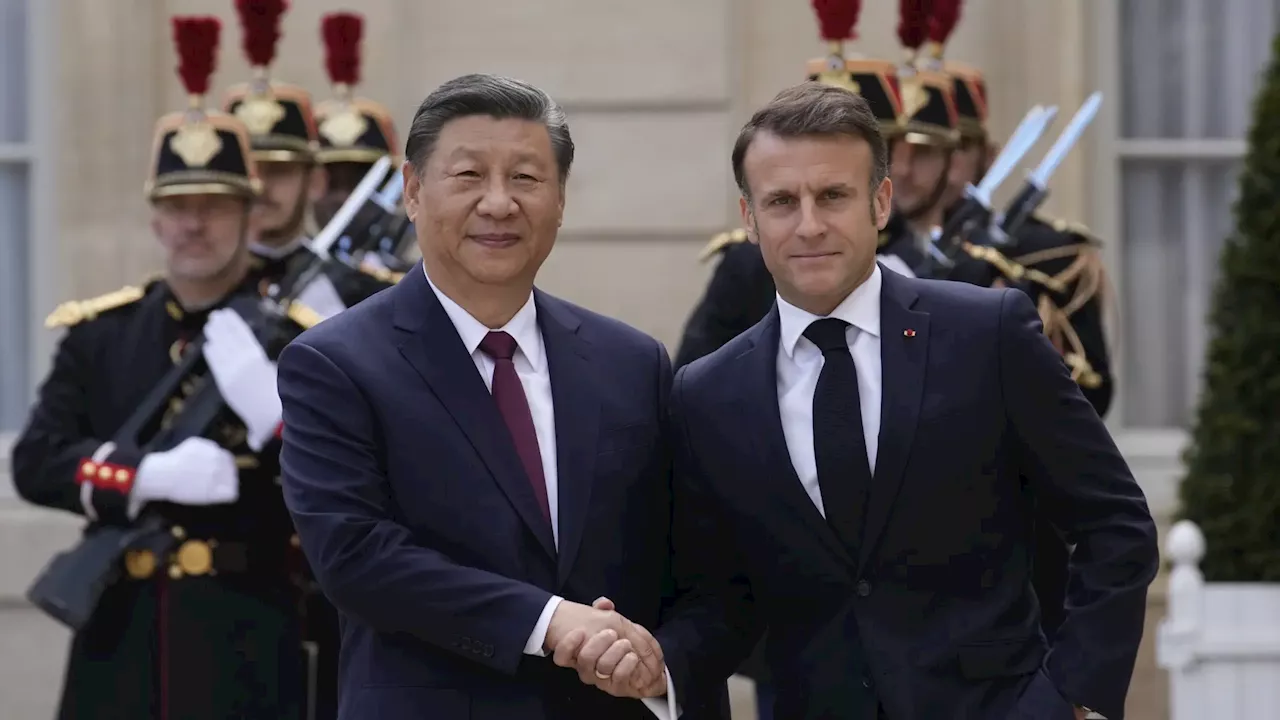 Macron recibe a Xi Jinping en París y apuesta por una 'relación equilibrada' entre la Unión Europea y China