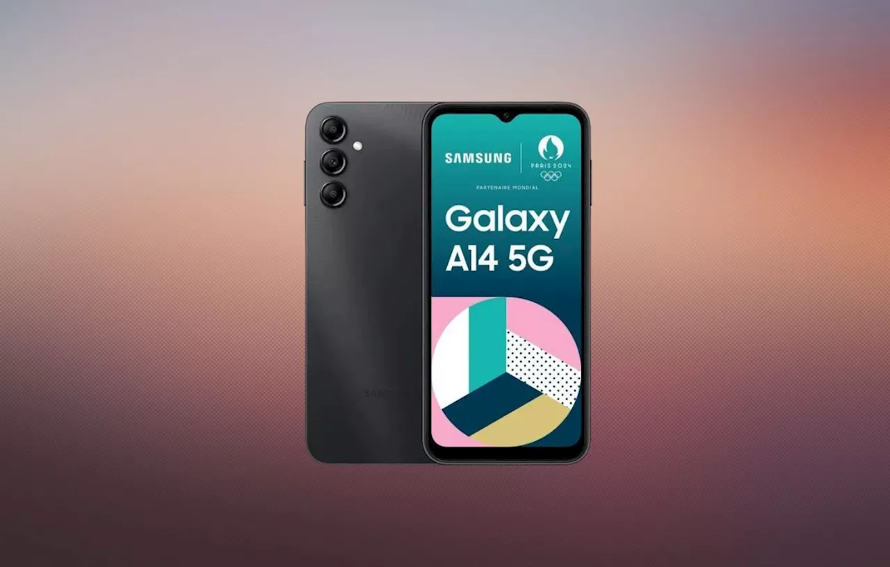 Fiable et performant, le Samsung Galaxy A14 est disponible à moins de 110 euros