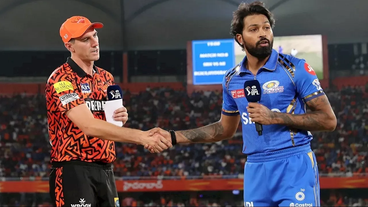 IPL 2024 MI Vs SRH Match LIVE Score: मुंबई से उसके घर में भिड़ेगी हैदराबाद टीम... थोड़ी देर में होगा टॉस