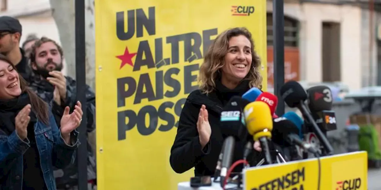 Quién es Laia Estrada, candidata de la CUP en las elecciones de Cataluña: su marido, su hijo y su lucha con...