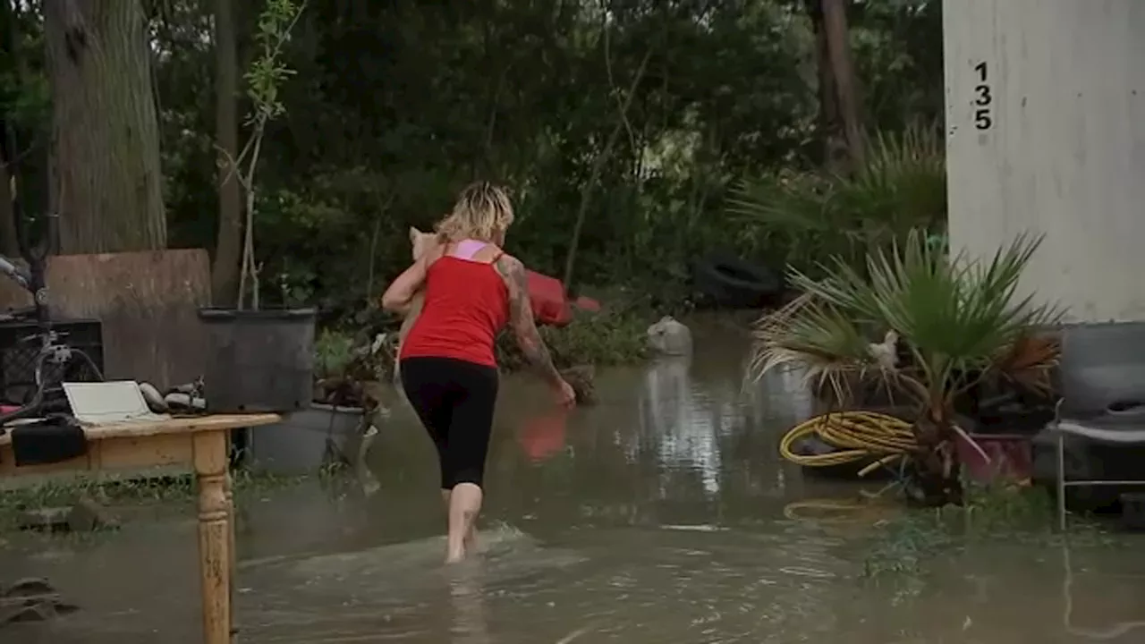 Residents in Kingwood and Channelview try to retrieve and clean up homes after floods linger