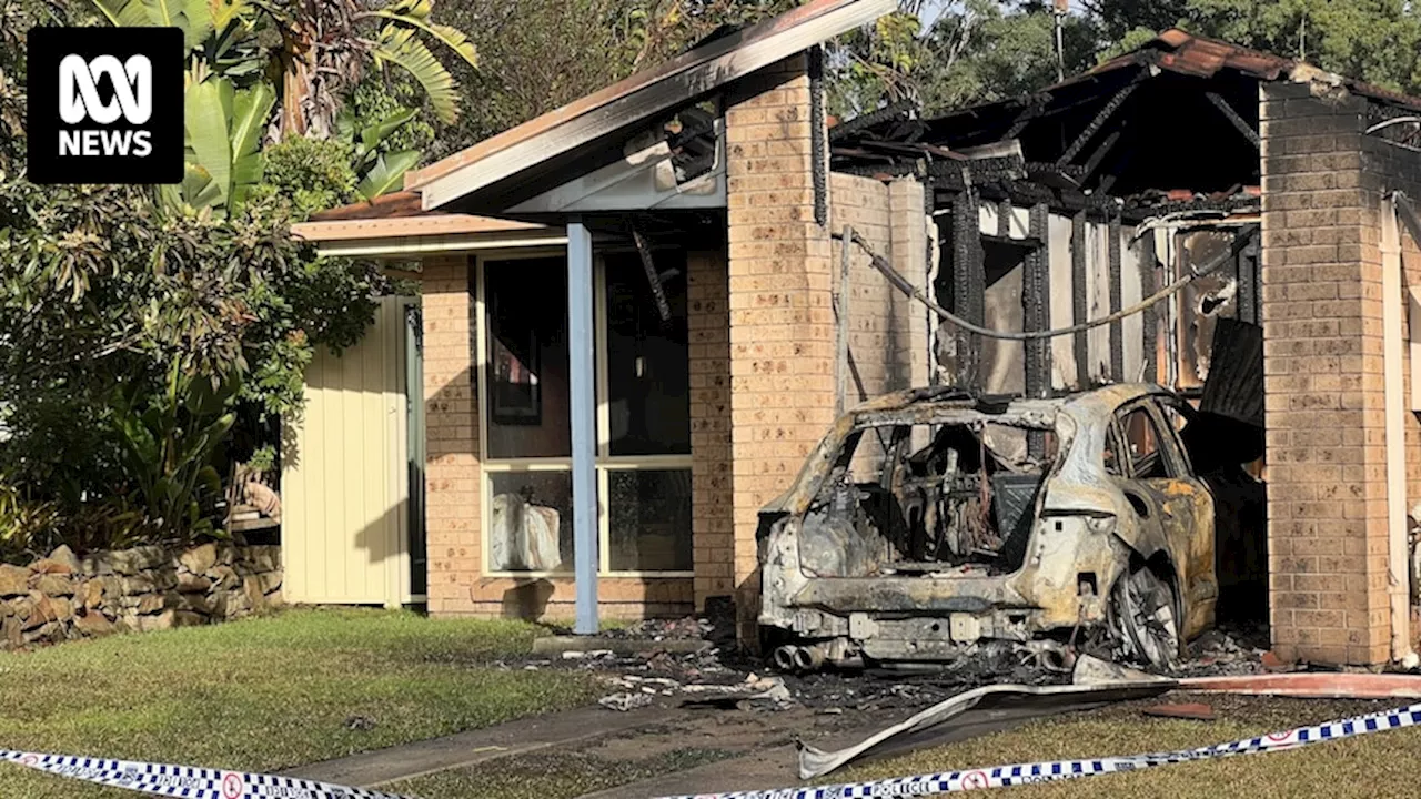 Police investigate links between four fires that destroyed homes and cars across south west Sydney