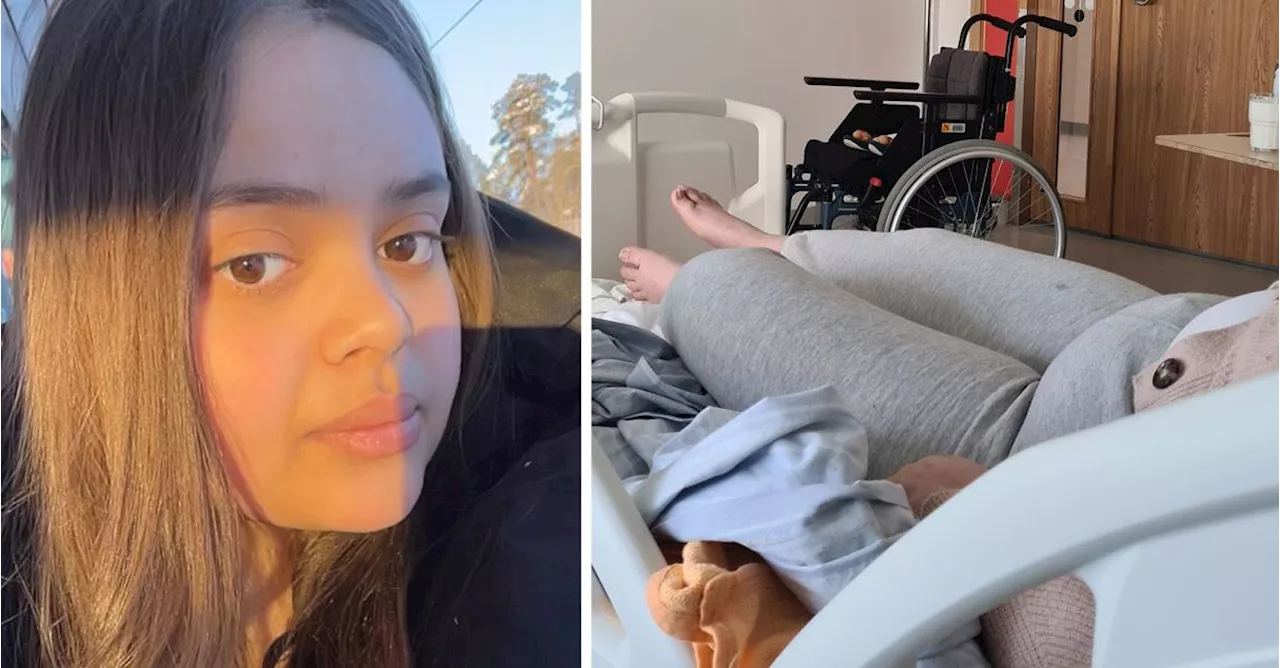 Alexandra, 19, tog lustgas i ett år