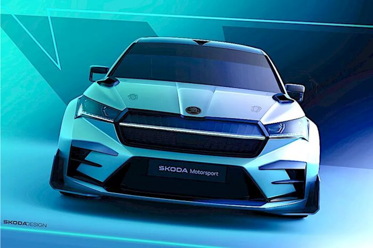 Skoda svela i primi disegni della futura Enyaq RS Race