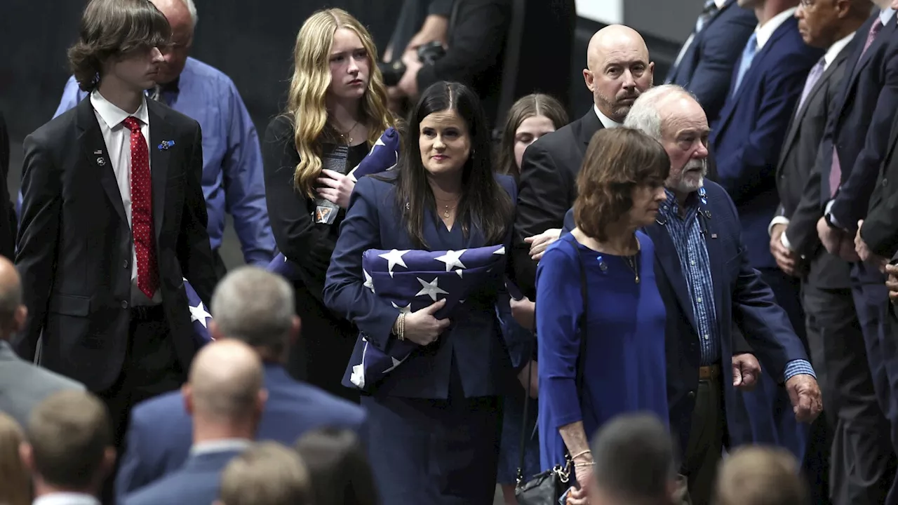 Fallen US Marshal is memorialized by Attorney General Garland, family and others