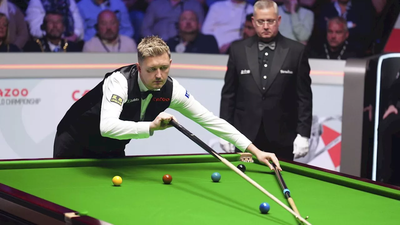 Kyren Wilson wins world snooker championship for the first time after beating Jak Jones 18-14