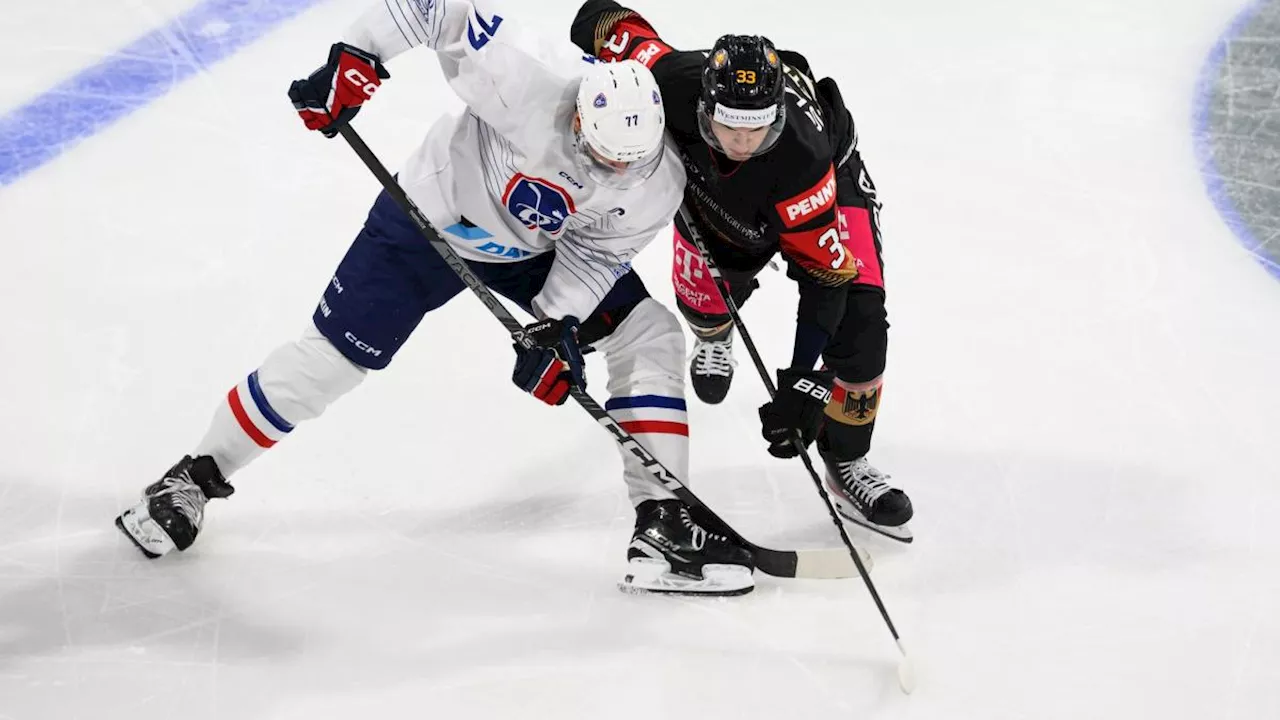 Eishockey-WM 2024: Frankreich gegen Deutschland live im Free-TV und Stream sehen