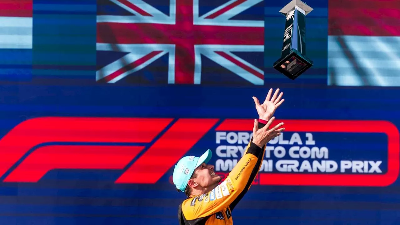 Formel-1-Premierensieger Norris: 'Wurde langsam Zeit'