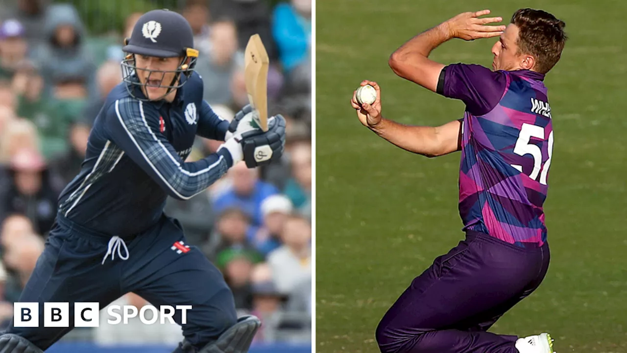 T20 World Cup: Michael Jones and Brad Wheal in Scotland's squad for tournament