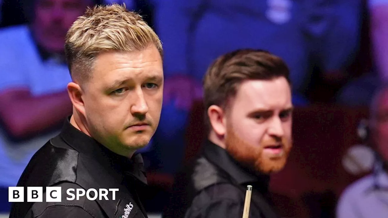 World Championship: Kyren Wilson maintains lead over Jak Jones as he closes on world title