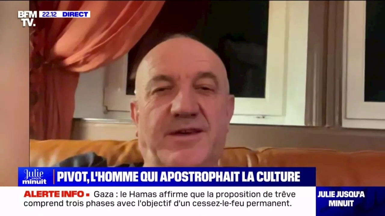 Mort de Bernard Pivot: 'C'était quelqu'un qui aimait les auteurs, mais il aimait les gens surtout', pour Philippe Claudel (secrétaire général de l'académie Goncourt)