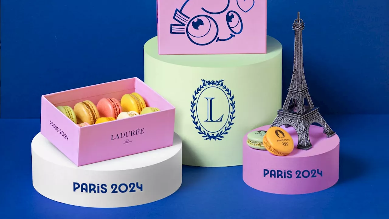 Nouvelles recettes et écrins exclusifs, Ladurée révèle ses nouvelles créations pour les JO 2024