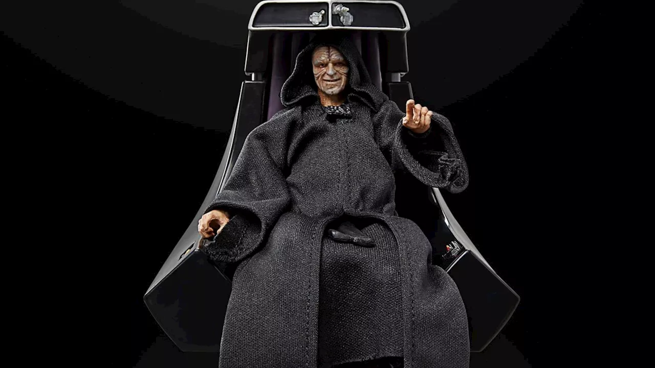 Hasbro Debuts Star Wars Emperor Palpatine with Throne Set Exclusive