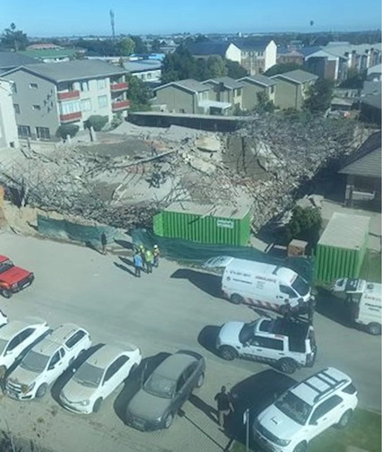 George building collapse update: Workers trapped in building rubble