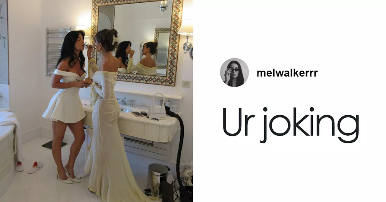 “Can See Her Underwear”: Woman Roasted For Wearing Sheer White Dress To Wedding