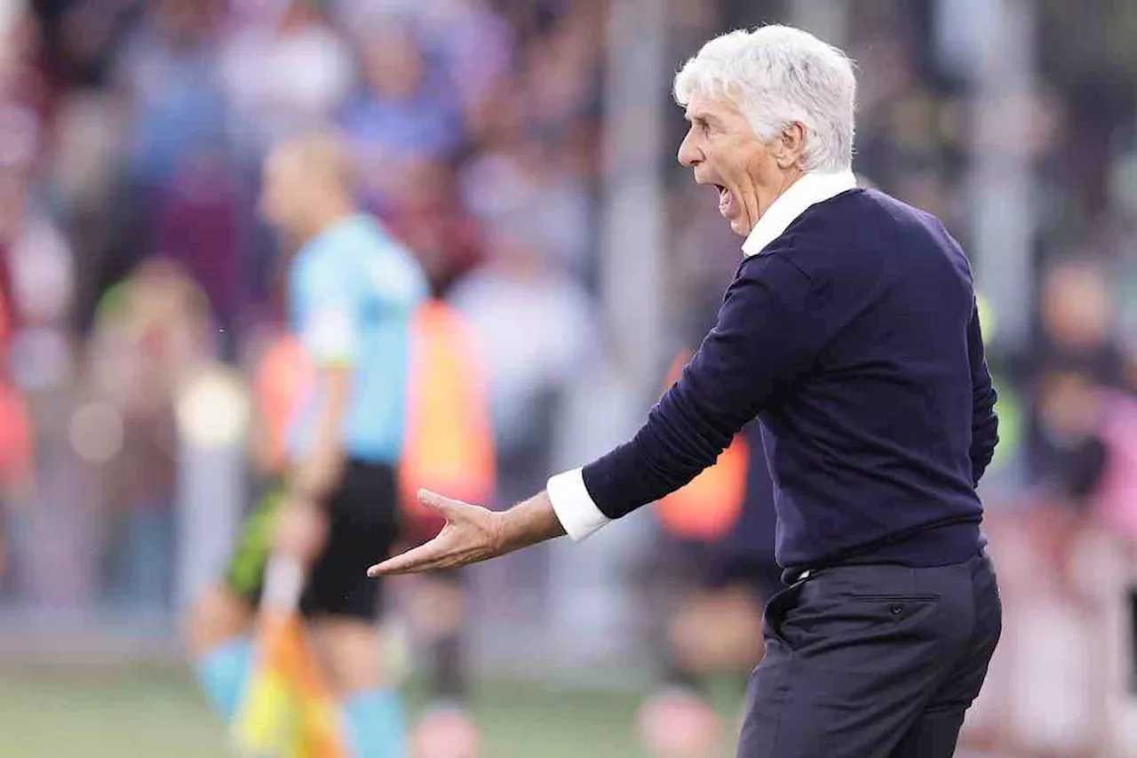 Recupero Atalanta-Fiorentina, Gasperini punzecchia la Roma: “Non era un codice giallo”