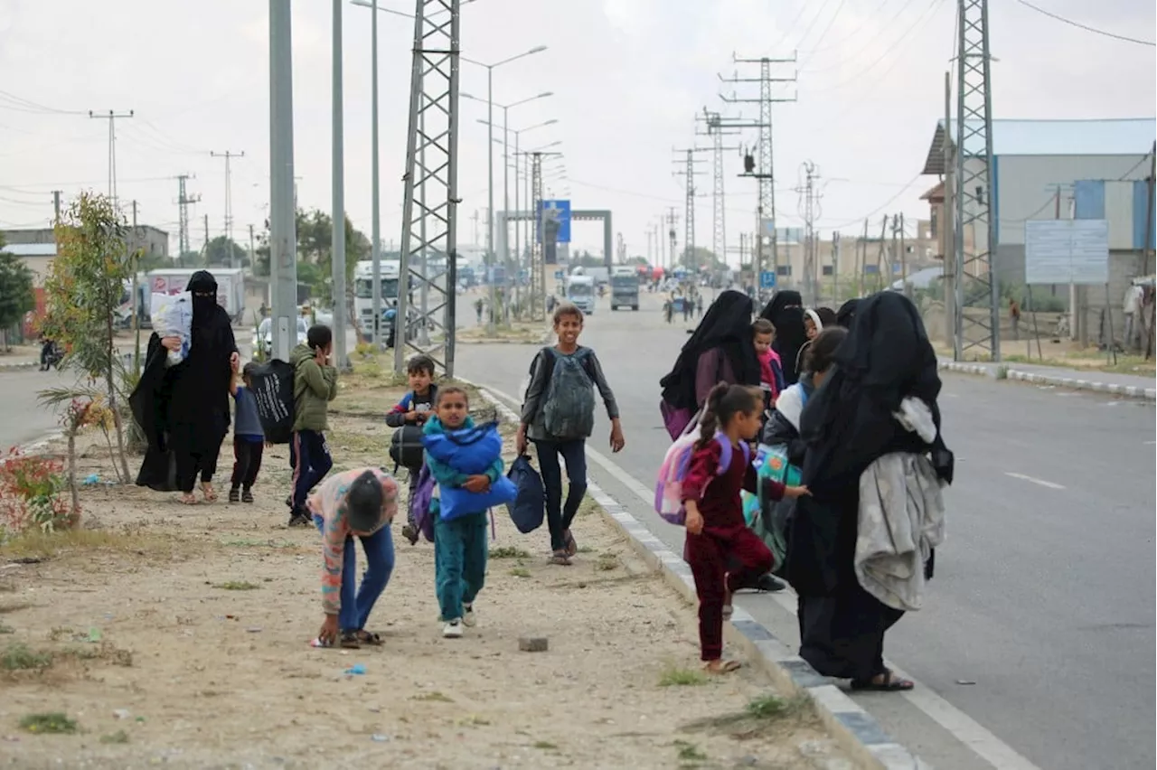 Exército israelense inicia evacuação de área de Rafah, sul de Gaza