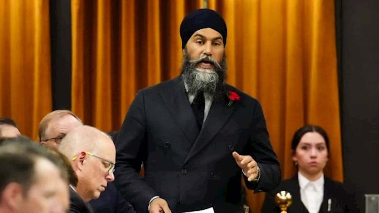 Singh tells Conservatives to back off as House prepares for first pharmacare vote