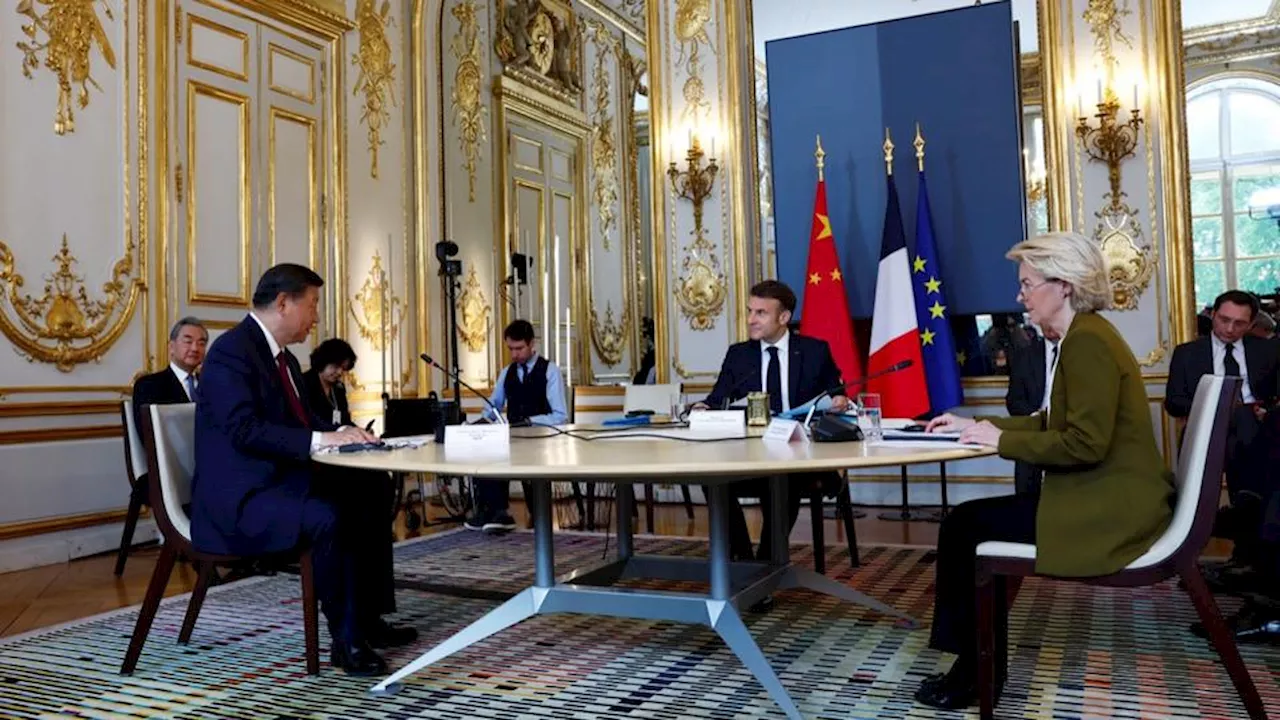  Xi Jinping en France : Emmanuel Macron salue les «engagements» chinois «à s'abstenir de vendre toute arme» à Moscou