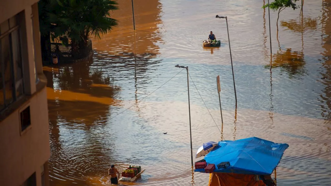 Aumenta a 83 la cifra de muertos en inundaciones en Rio Grande do Sul, Brasil